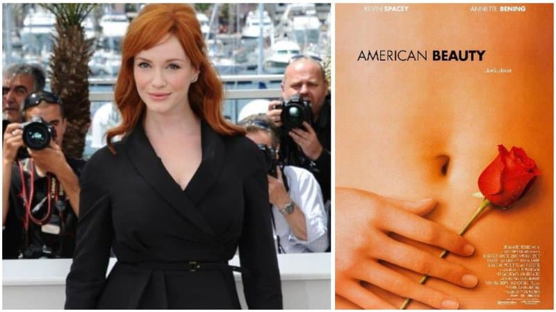 Christina Hendricks raconte comment elle a terminé sur l’affiche du film “American Beauty”