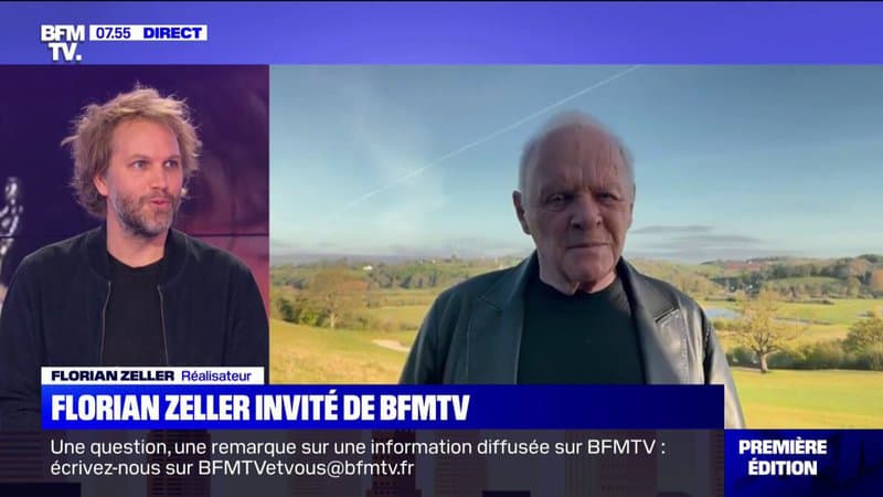 Florian Zeller: “J’étais très intimidé par Anthony Hopkins”