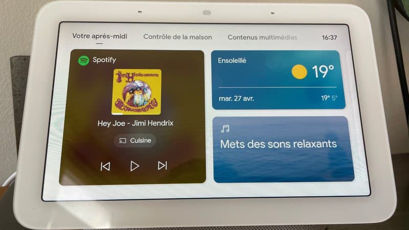 Test: comment Google veut se faire une place à la maison avec l’écran connecté Nest Hub