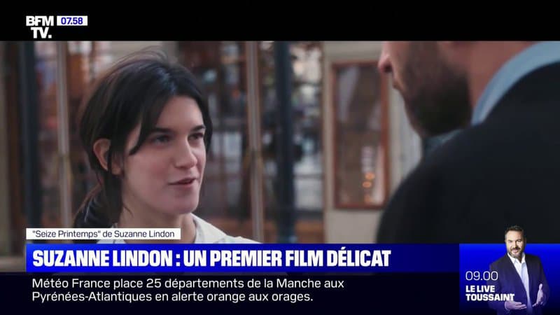 À 21 ans, Suzanne Lindon, fille de Sandrine Kiberlain et Vincent Lindon, sort son premier film “Seize Printemps”