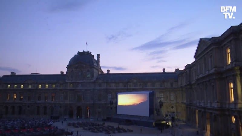 Le Louvre se pare d’un cinéma en plein air pour le week-end