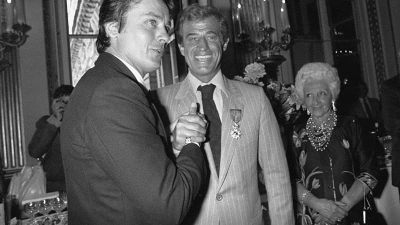 Belmondo et Delon, des frères siamois “diamétralement opposés”