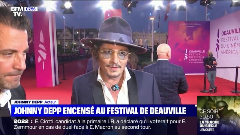 Johnny Depp est à Deauville pour y présenter le film “City of lies”