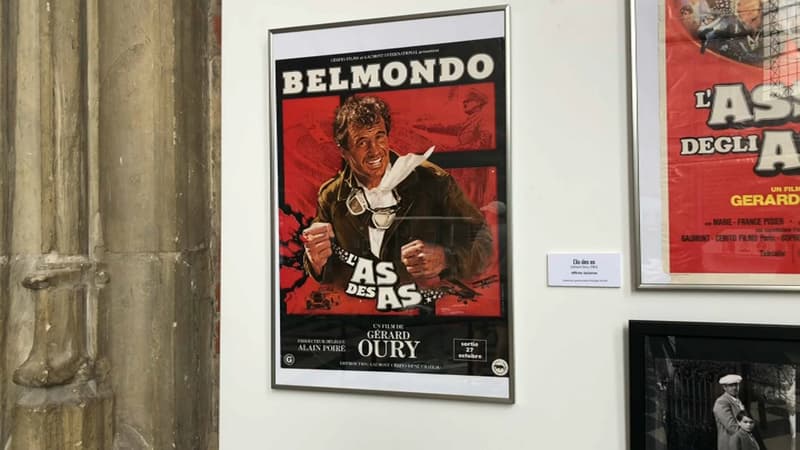 Une exposition consacrée à Jean-Paul Belmondo ouvre ses portes à Lille