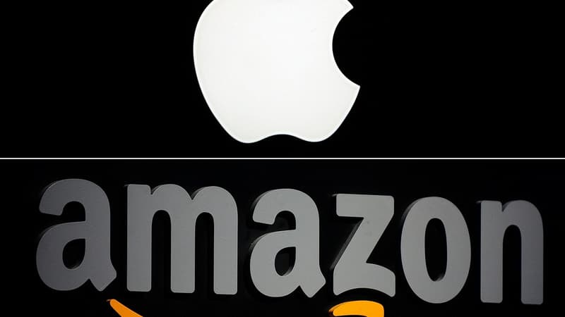 Les-logos-d-Apple-et-Amazon-1156098