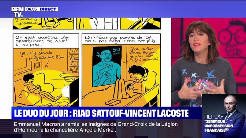 Riad Sattouf et Vincent Lacoste réunis dans la nouvelle BD du dessinateur intitulé “Le jeune acteur”