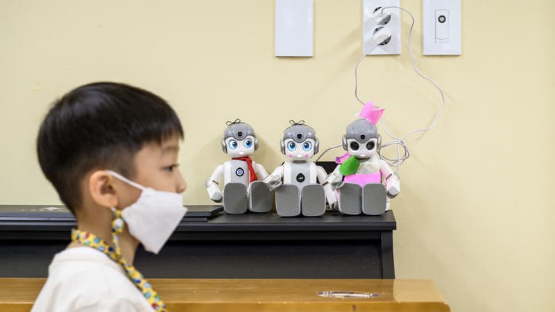 La Corée du sud teste des robots miniatures comme aide pédagogique dans les écoles maternelles