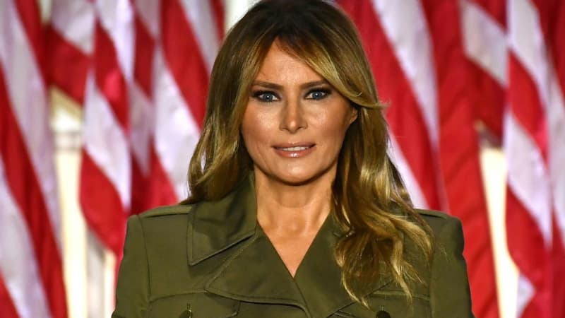 Melania Trump met en vente un NFT représentant “ses yeux bleu cobalt”