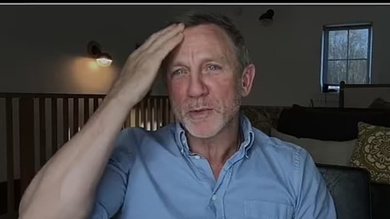 Daniel Craig découvre en pleine interview qu’il saigne au front