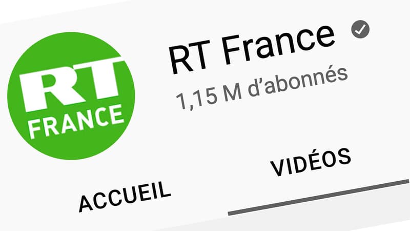 Après Facebook, YouTube bloque les comptes de RT France et Sputnik