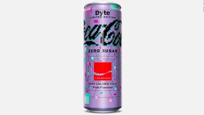 Coca-Cola lance une nouvelle boisson au goût de “pixel”