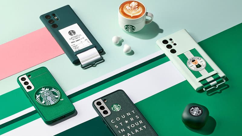 Coques, étuis pour écouteurs: Samsung s’associe à Starbucks