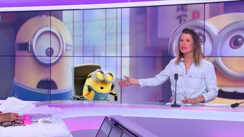 Les Minions, de retour au cinéma ce mercredi, s’invitent sur le plateau de BFMTV