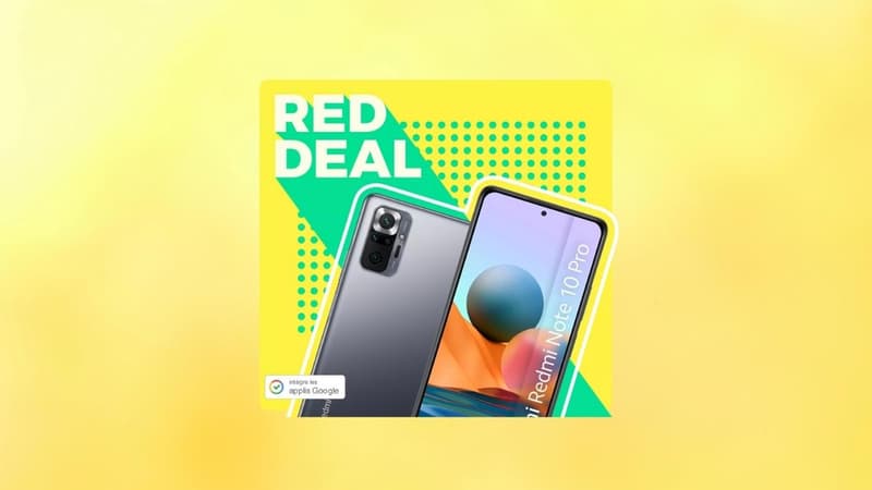 Xiaomi Gratuit : le Redmi Note 10 Pro vous est offert par RED by SFR