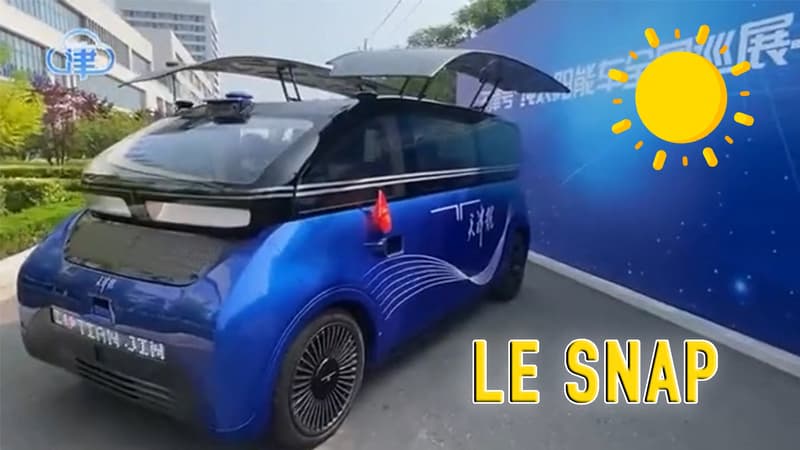 Le Snap #69: Une voiture qui fonctionne à l’énergie solaire