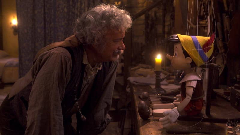 Disney: une bande-annonce du remake live action de “Pinocchio” avec Tom Hanks