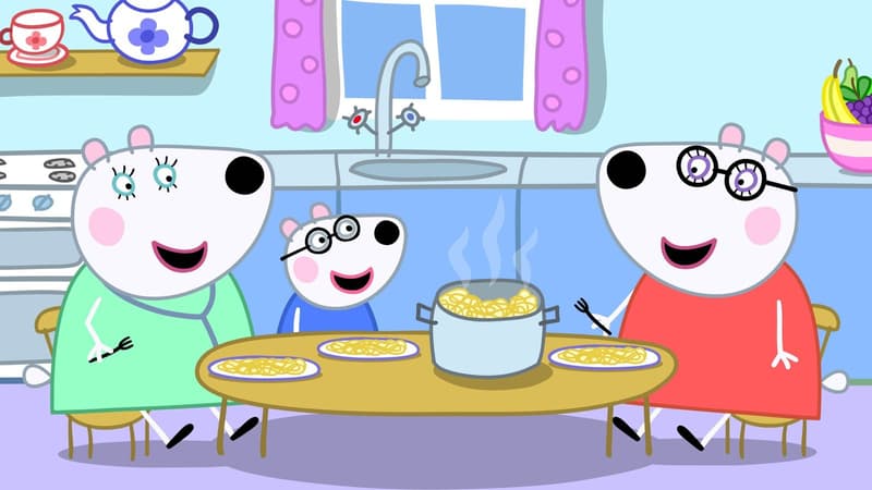 “Peppa Pig”, le célèbre dessin animé pour enfants, présente sa première famille homoparentale