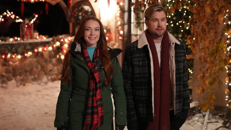 Lindsay Lohan va faire son retour au cinéma dans la comédie hivernale “Noël tombe à pic” sur Netflix