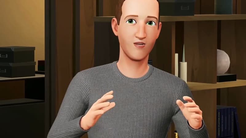 Meta Connect 2022: l’avatar de Mark Zuckerberg fait son grand retour