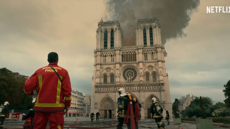 “Notre-Dame, la part du feu”: Netflix dévoile la première série sur l’incendie de 2019