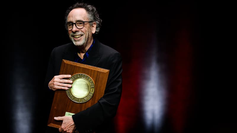 Lyon: Au Festival Lumière, Tim Burton “optimiste” sur un renouveau du cinéma qui “connecte les gens”
