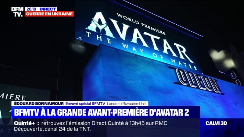 13 ans après le premier film, la suite d'”Avatar” dévoilée pour la première fois à Londres
