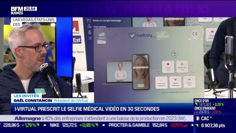 Caducy mesure les données de santé grâce à un selfie vidéo de 30 secondes avec @Caducy_iVirtual