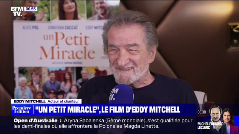 Eddy Mitchell à l’affiche de “Un petit miracle”, où des écoliers cohabitent avec des retraités