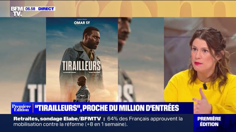 Le film “Tirailleurs” avec Omar Sy proche du million d’entrées