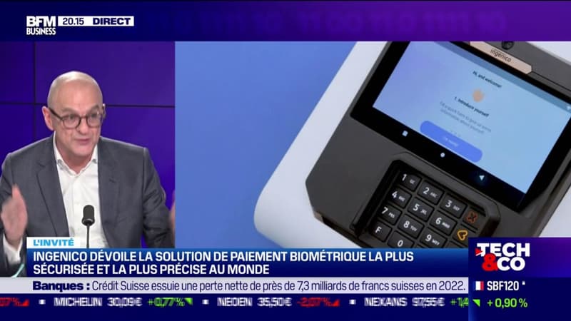 Payer avec la paume de sa main avec @ingenico