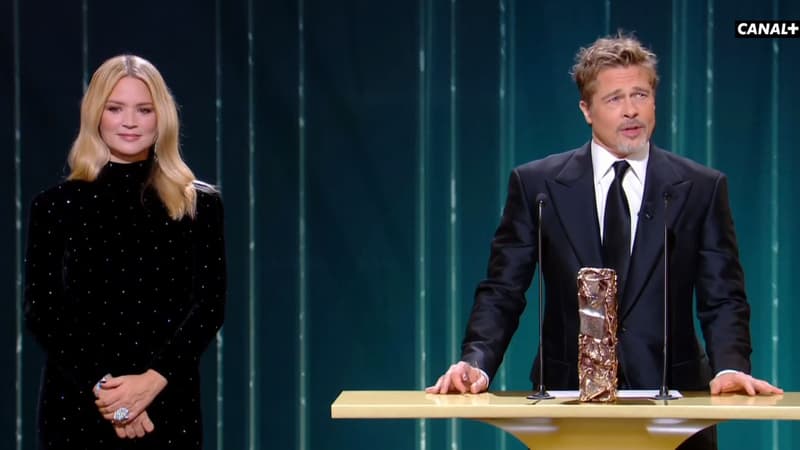 César 2023: l’apparition surprise de Brad Pitt pour remettre un prix à David Fincher