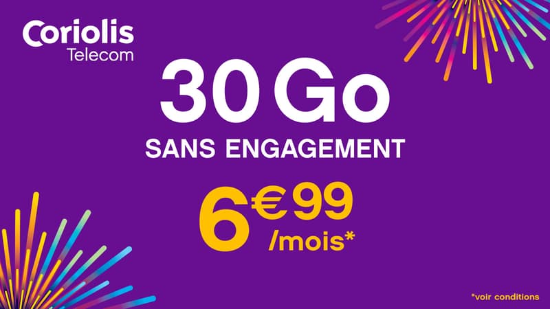 Forfait mobile à petit prix : cette offre 30 Go est à saisir immédiatement !