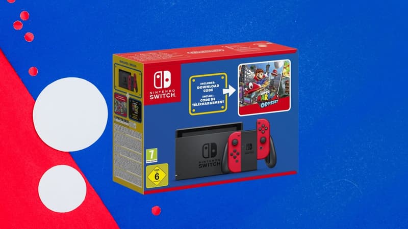 Ce pack Nintendo Switch Mario Odyssey est à prix hyper intéressant sur le site officiel de la Fnac