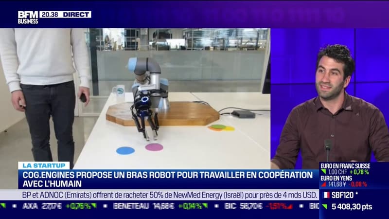 Cog.Engines propose un bras robot pour travailler en coopération avec l’humain