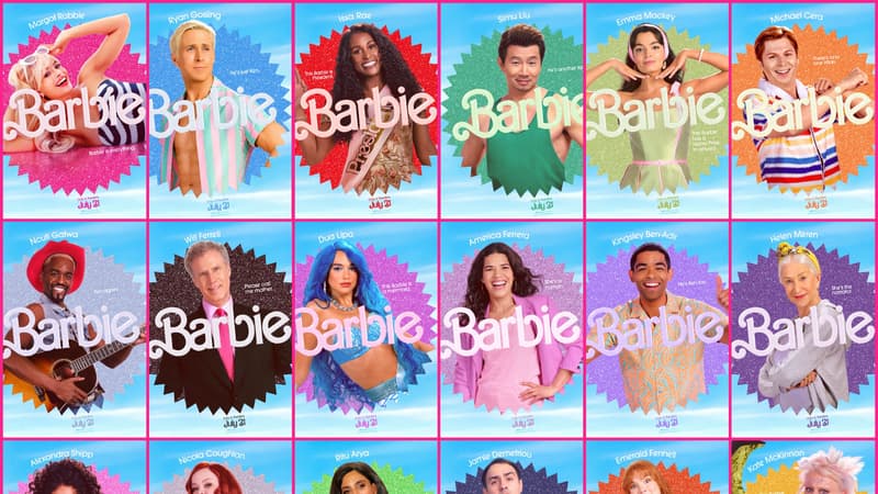 “Barbie”: le look des personnages révélé sur des affiches