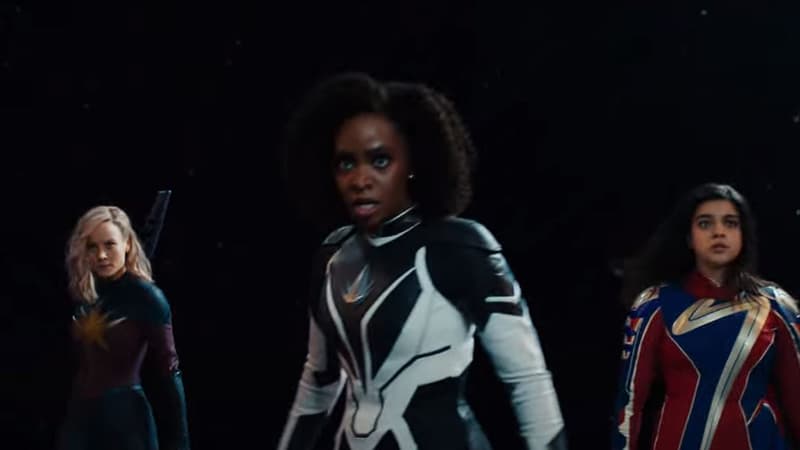 “The Marvels”: le trio de super-héroïnes se dévoile dans la bande-annonce