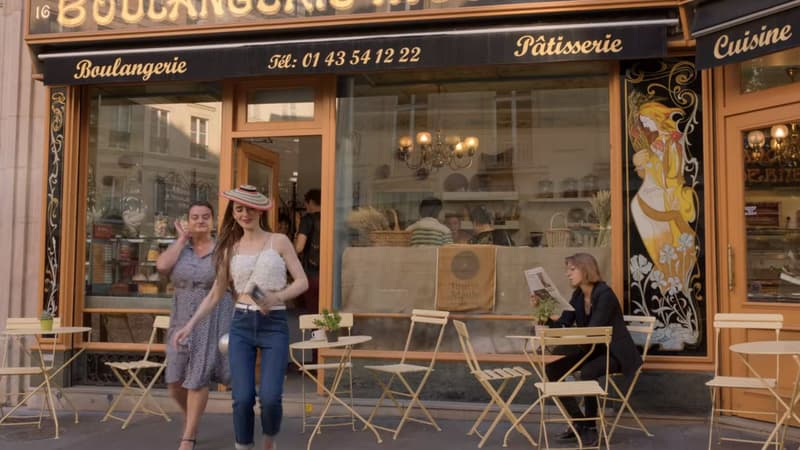 “Ça nous mine”: la boulangerie de la série “Emily in Paris” atterrée par les commentaires négatifs de clients