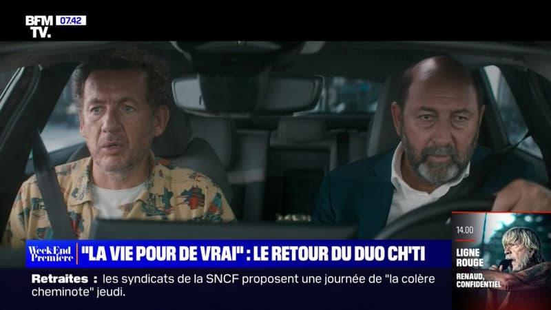 “La Vie pour de vrai”: le retour du duo Dany Boon-Kad Merad sur grand écran