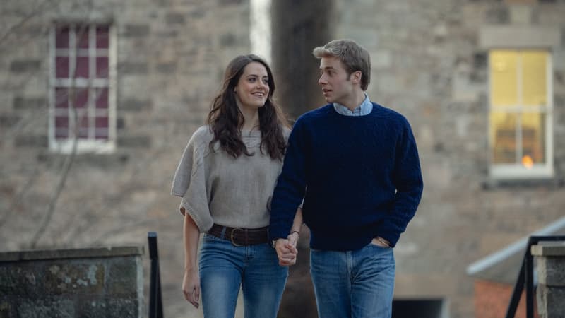 “The Crown”: Netflix partage de nouvelles photos de Kate et William dans la saison 6 de la série