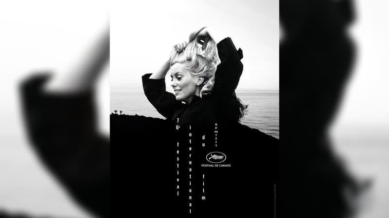 Catherine Deneuve mise à l’honneur sur l’affiche du festival de Cannes 2023