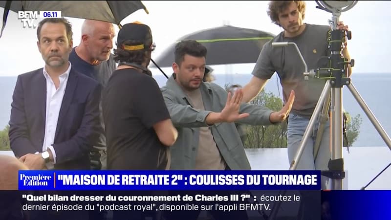 Dans les coulisses du tournage de “Maison de retraite 2” avec Kev Adams