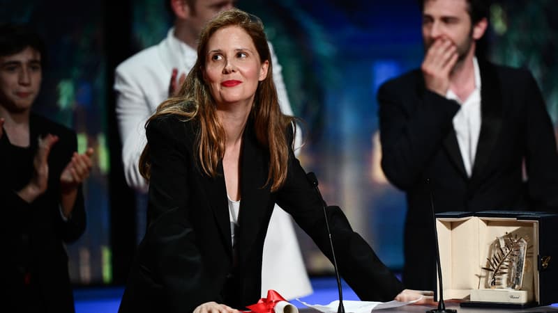 Cannes 2023: Justine Triet, Palme d’or, dénonce la “façon choquante” dont le mouvement contre la réforme des retraites a été “nié”