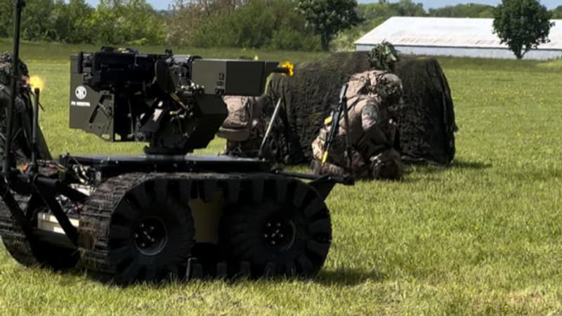 Exosquelette, drone: la robotique investit le champs militaire