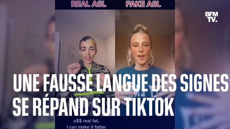 Une fausse langue des signes se répand sur TikTok