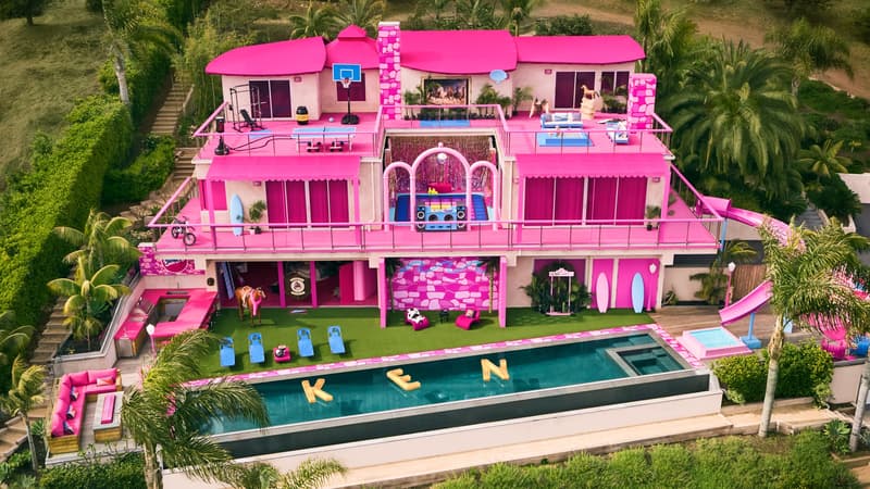 Une maison “Barbie” à louer sur Airbnb à Malibu