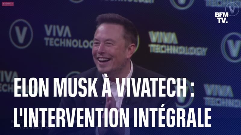 Elon Musk à VivaTech: retrouvez l’intervention intégrale