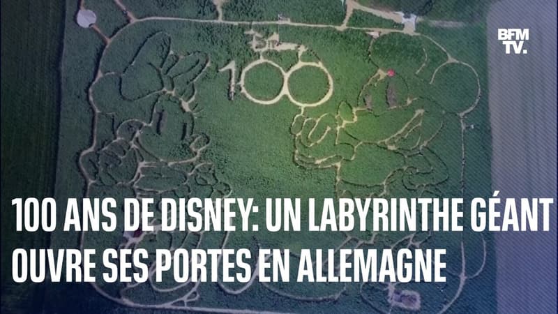 100 ans de Disney: un labyrinthe géant ouvre ses portes en Allemagne