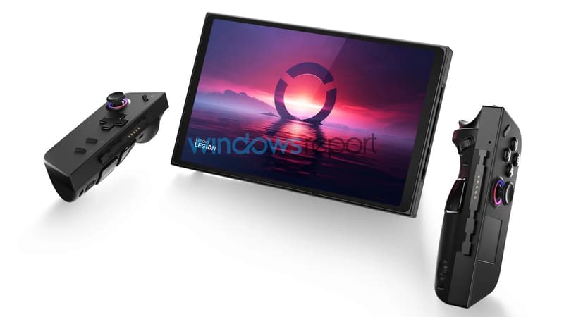 Inspirée de la Nintendo Switch et du Steam Deck, une console portable Lenovo apparaît