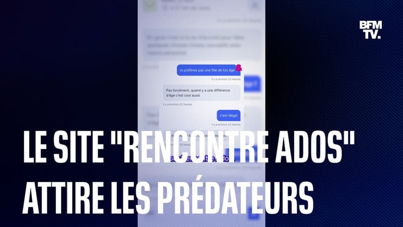 Rencontre Ados, le site de rencontres pour jeunes utilisé par des prédateurs sexuels