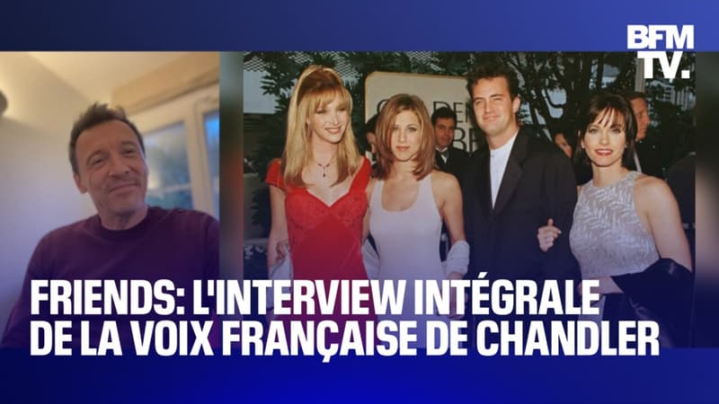 Décès de Matthew Perry: l’interview intégrale d’Emmanuel Curtil, voix française de l’acteur